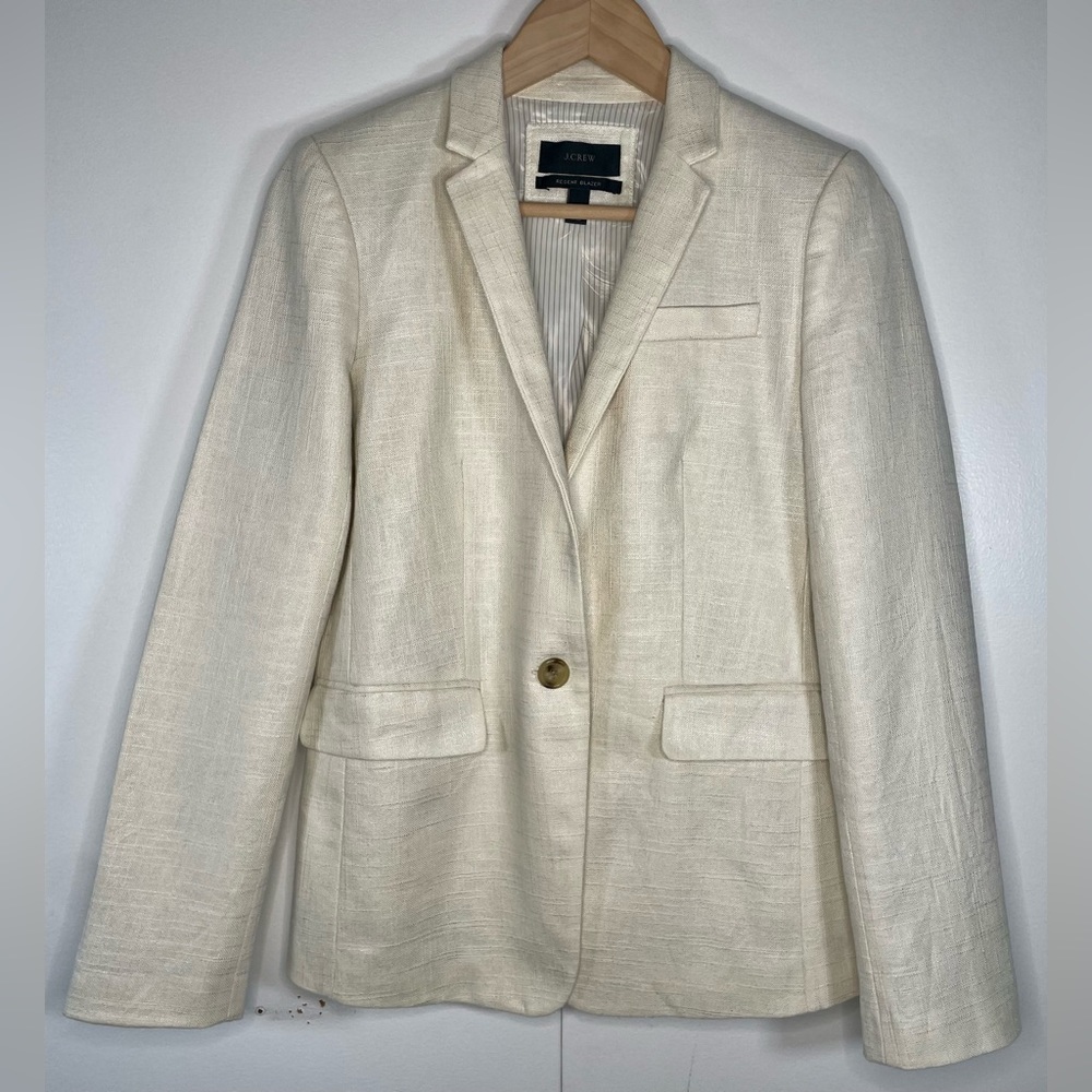 J Crew Regent blazer in four season stretch